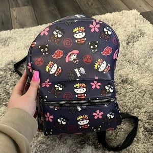 Naruto Hello Kitty backpack